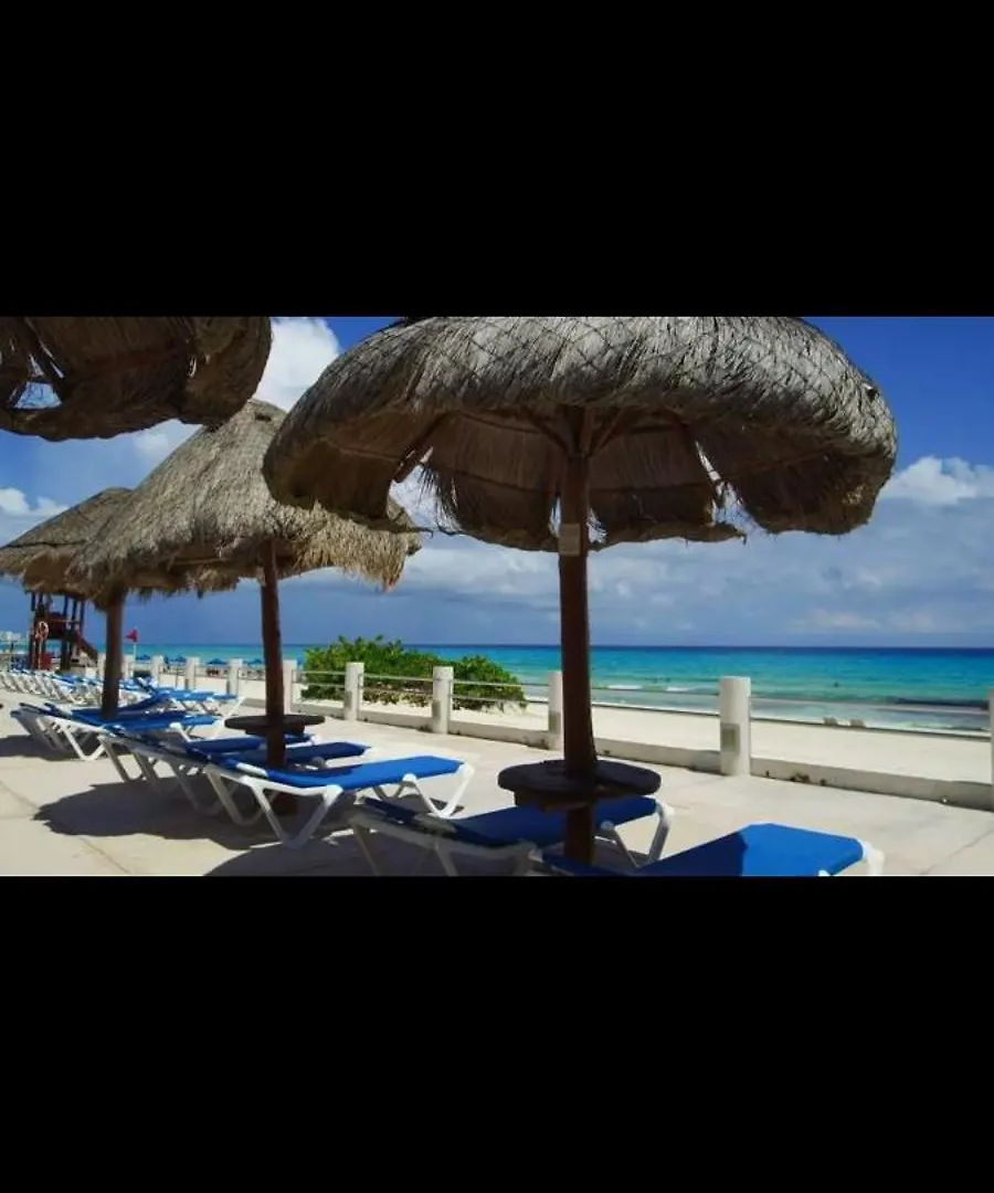 Lägenhet Ocean Front Beautiful Villa Cancún Mexiko